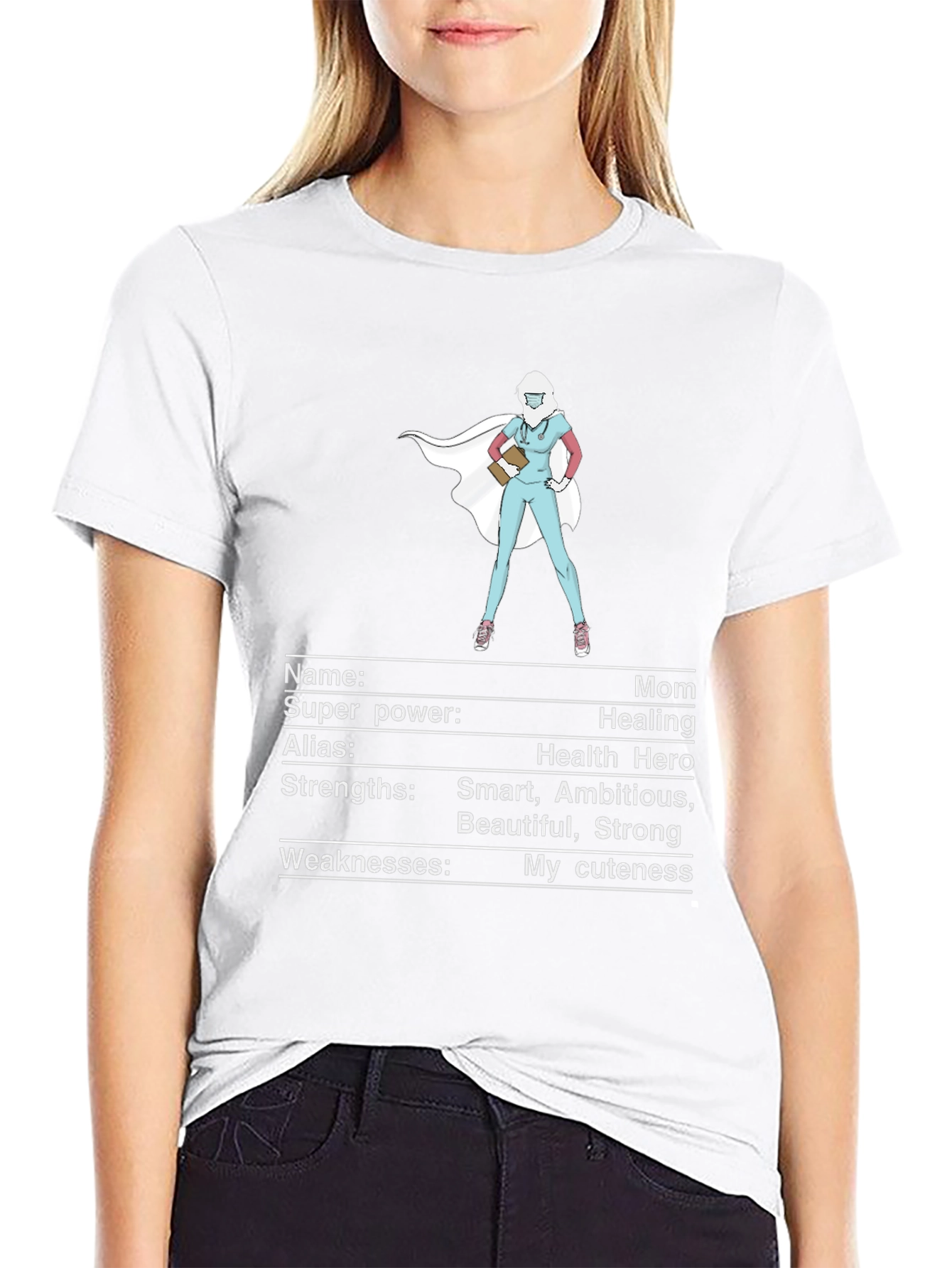 Mom Super Hero T-Shirt - Health Hero