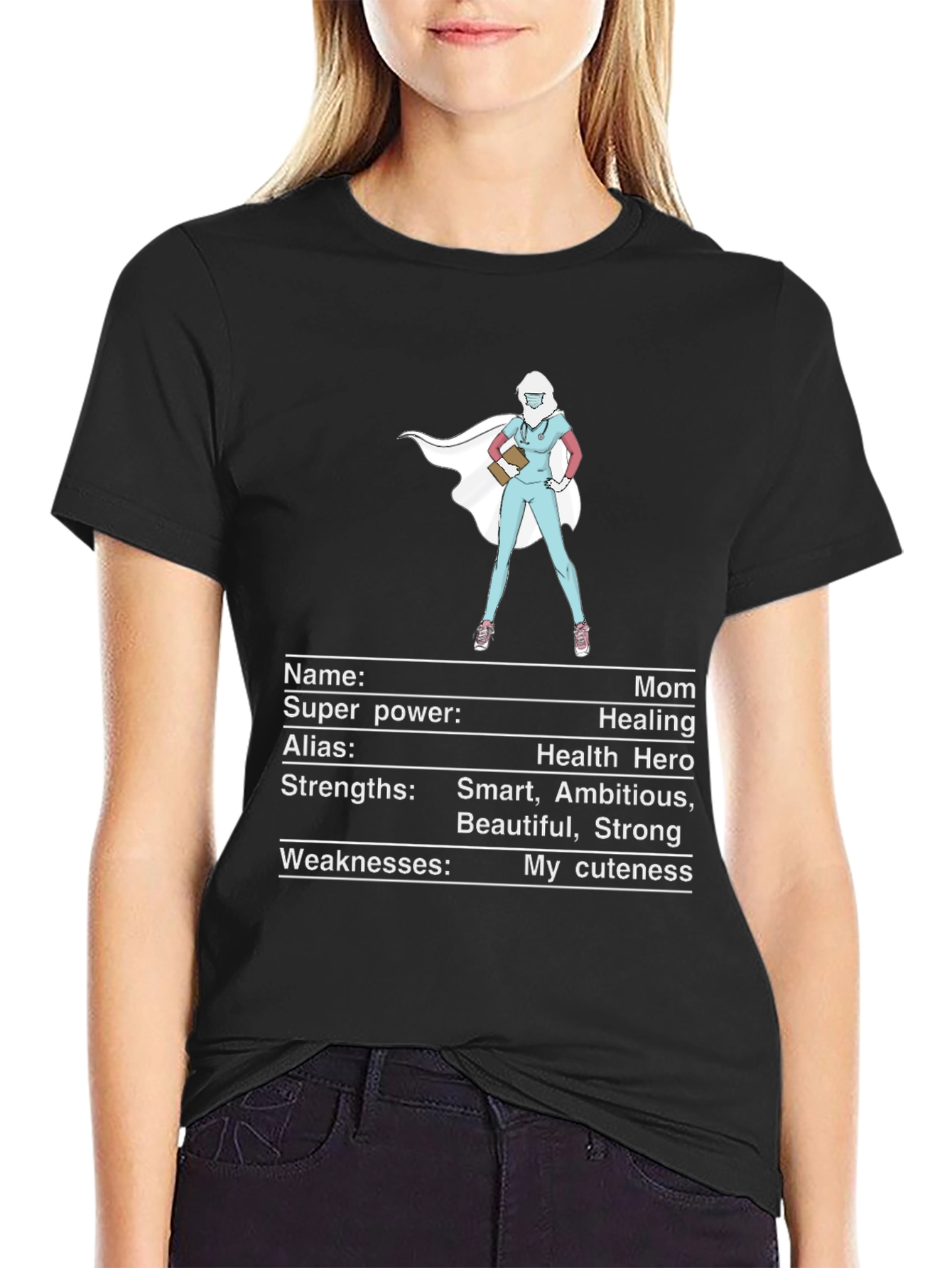 Mom Super Hero T-Shirt - Health Hero