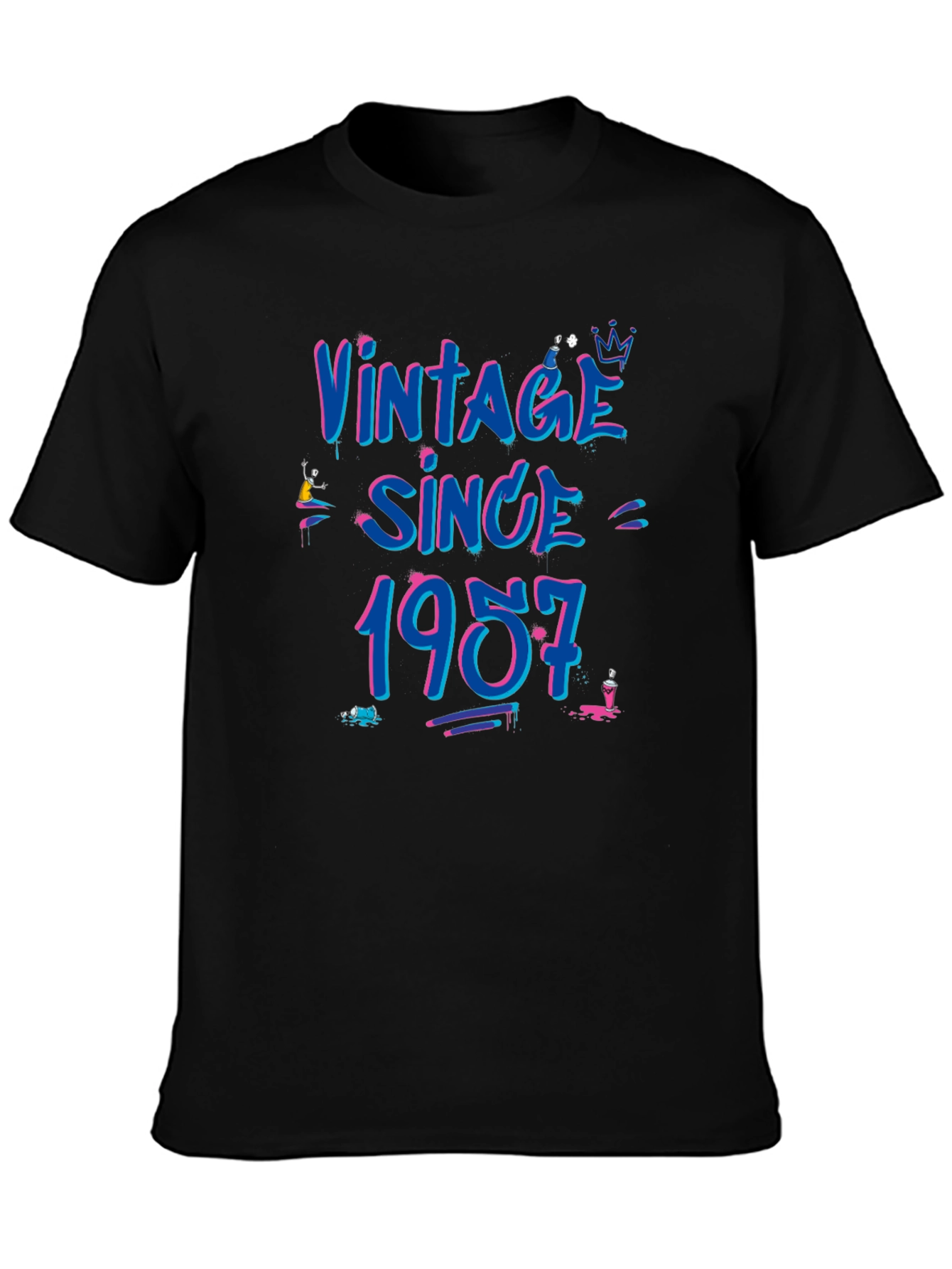 Vintage Since 1957 T-Shirt - Retro Birthday Gift