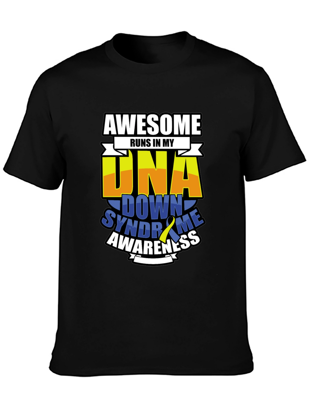 Awesome DNA Down Syndrome Awareness T-Shirt