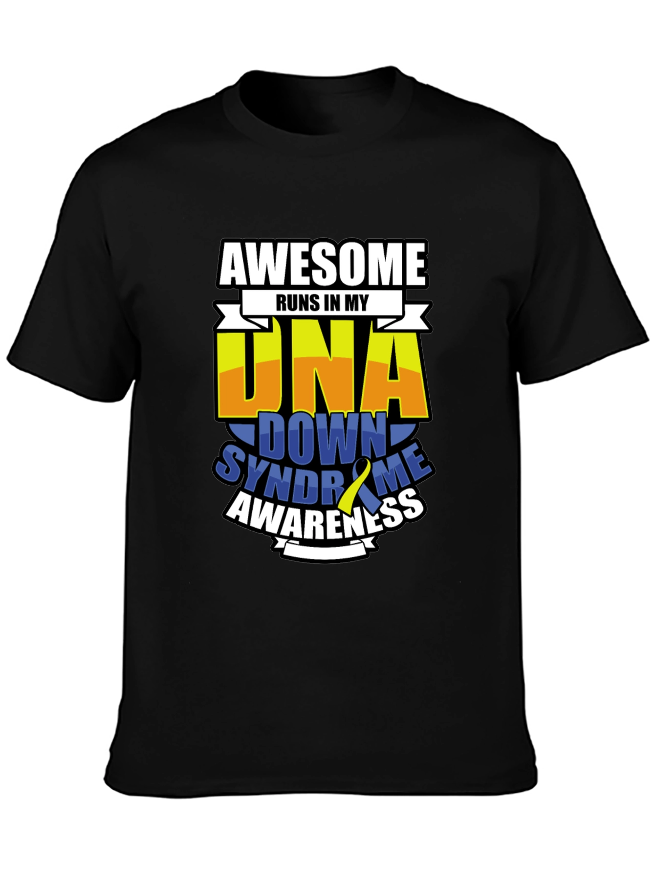 Awesome DNA Down Syndrome Awareness T-Shirt