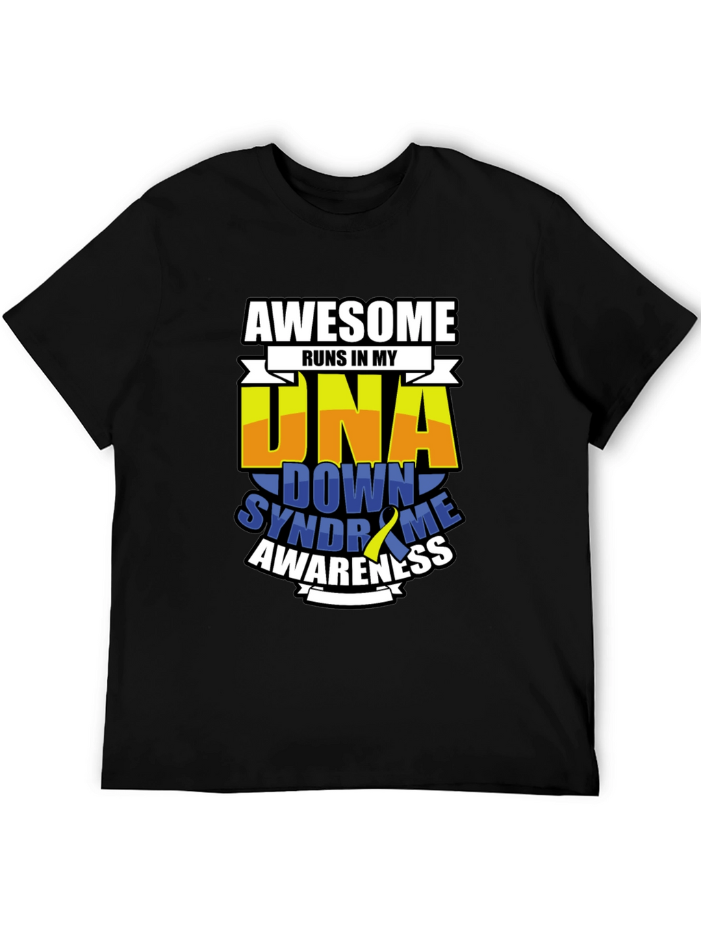 Awesome DNA Down Syndrome Awareness T-Shirt
