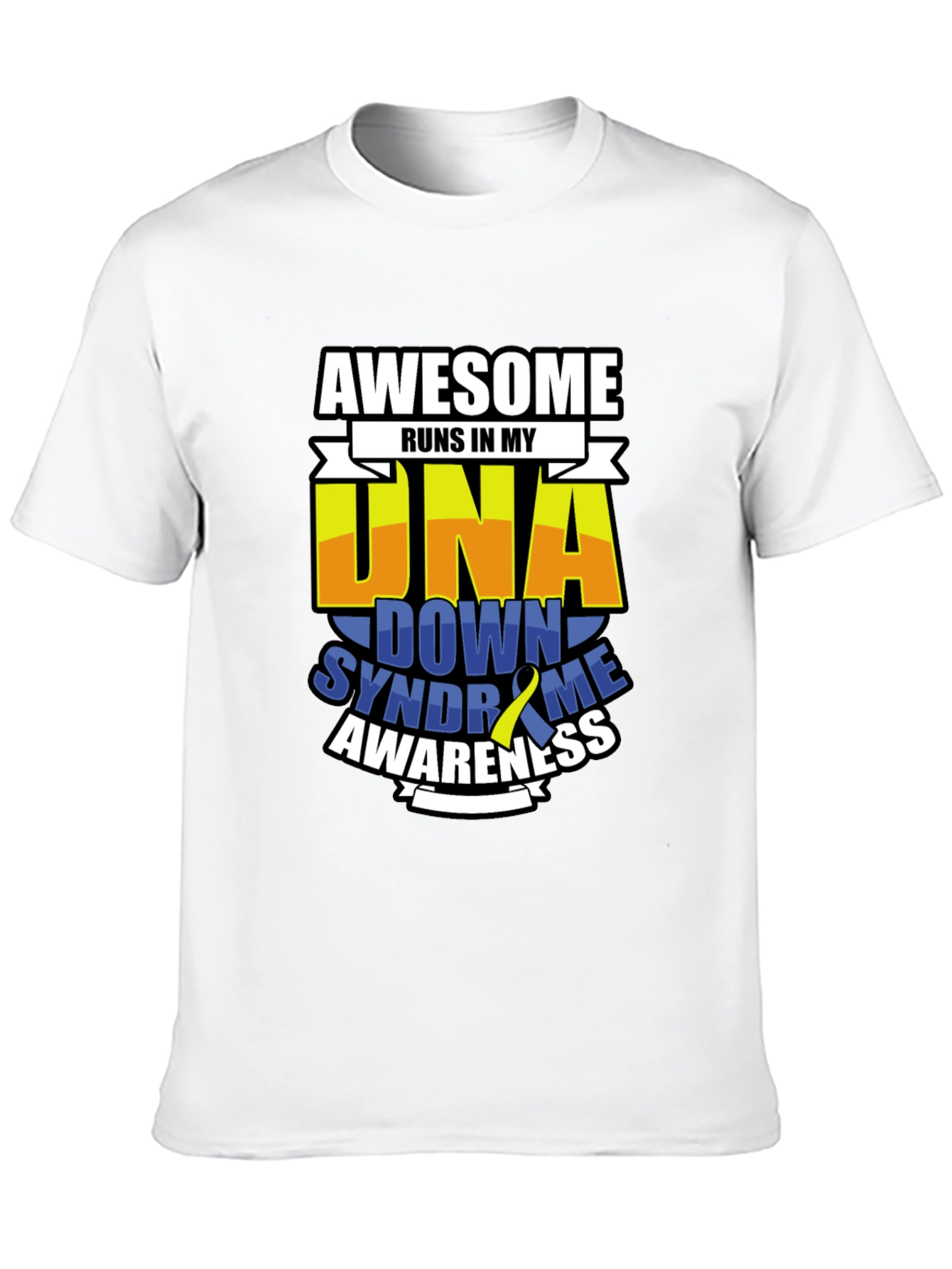 Awesome DNA Down Syndrome Awareness T-Shirt