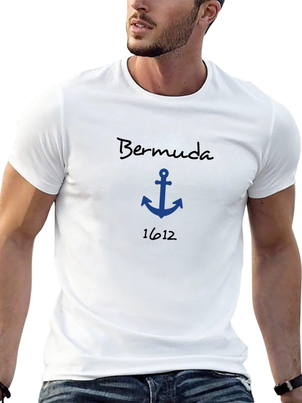 Bermuda Anchor Graphic Tee