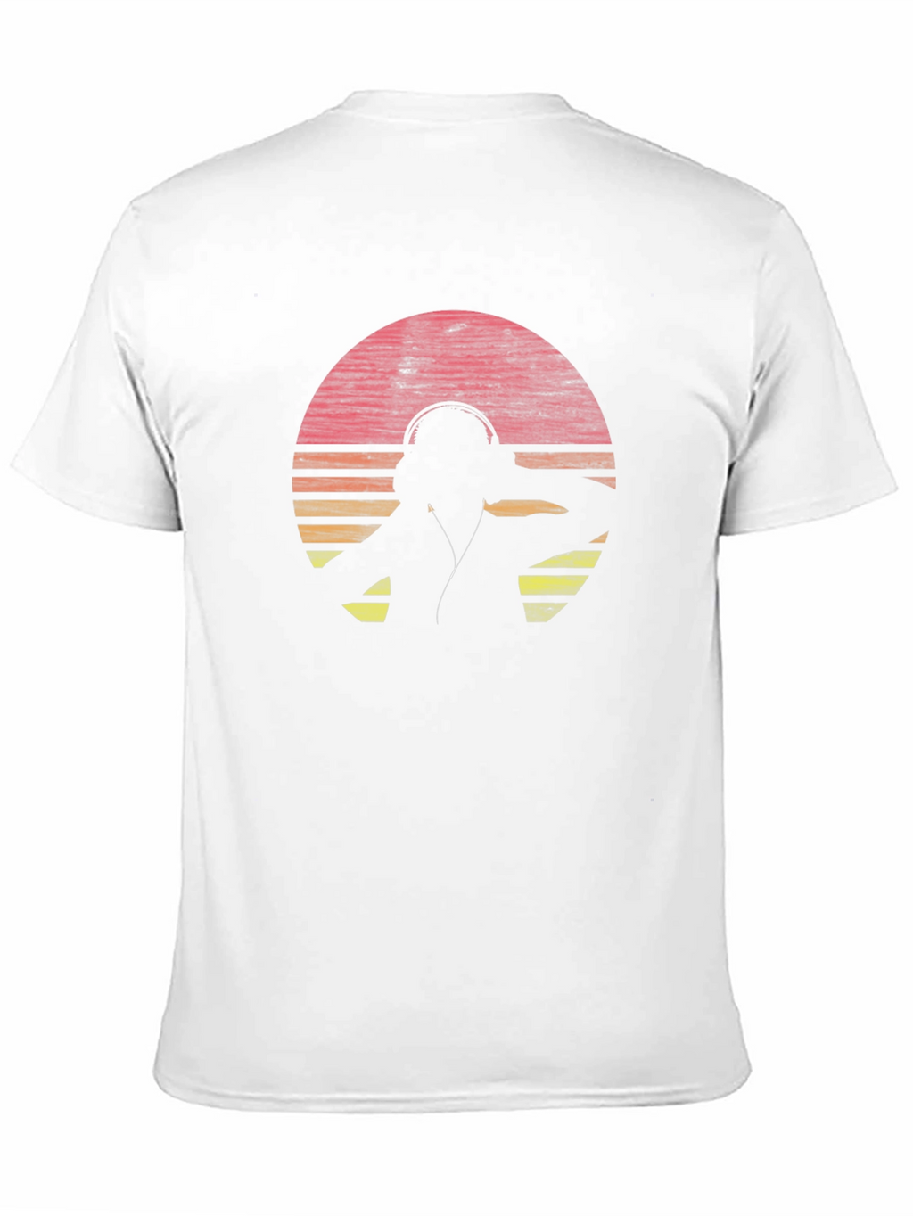DJ Sunset Graphic T-Shirt - Black
