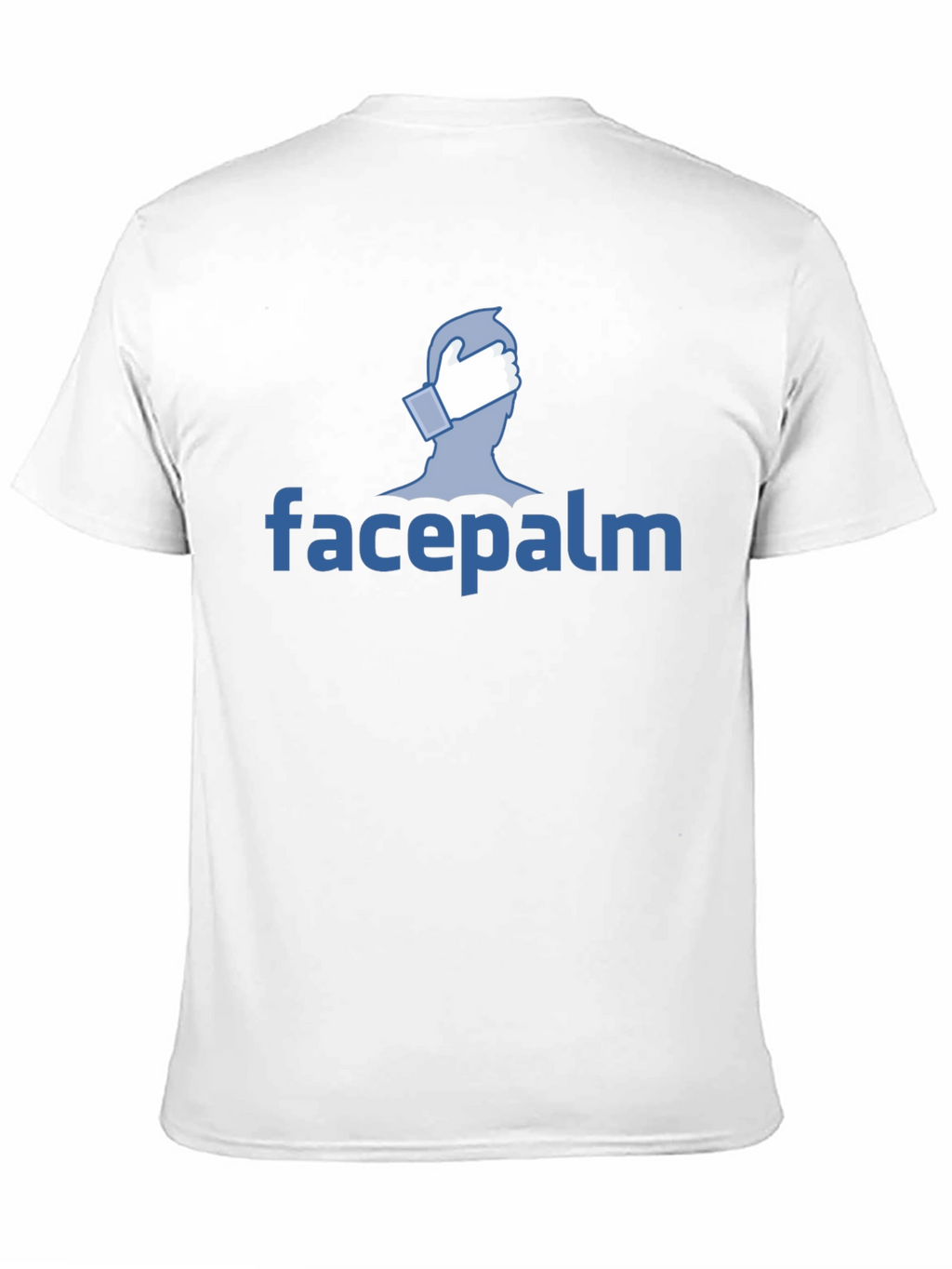 Facepalm Graphic Tee - Black Cotton T-Shirt