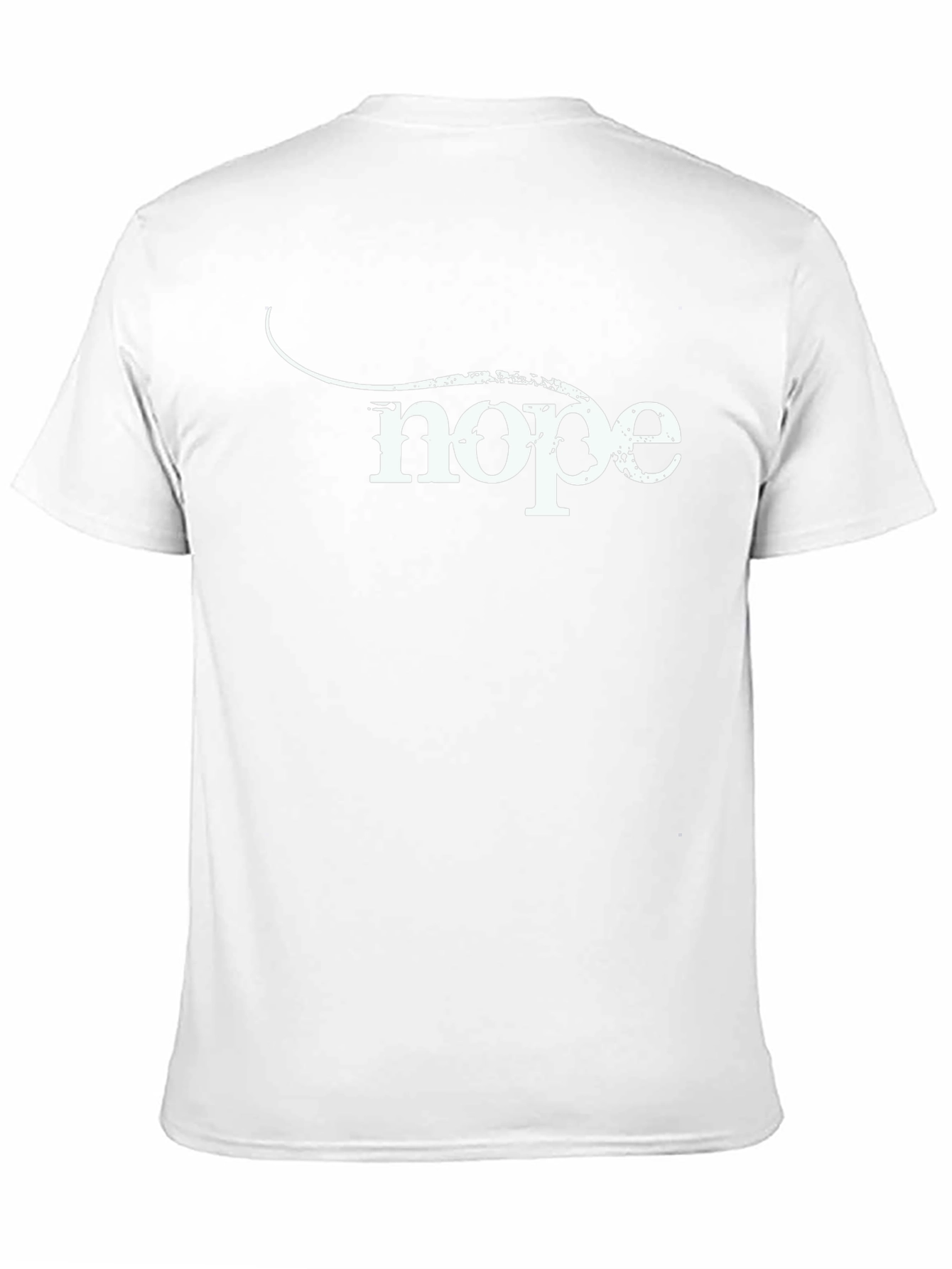 Nope Graphic Tee - Funny Sarcastic Mens T-Shirt