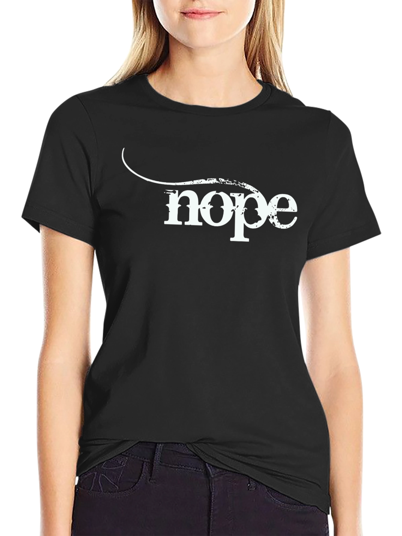 Nope Graphic Tee - Funny Sarcastic Mens T-Shirt