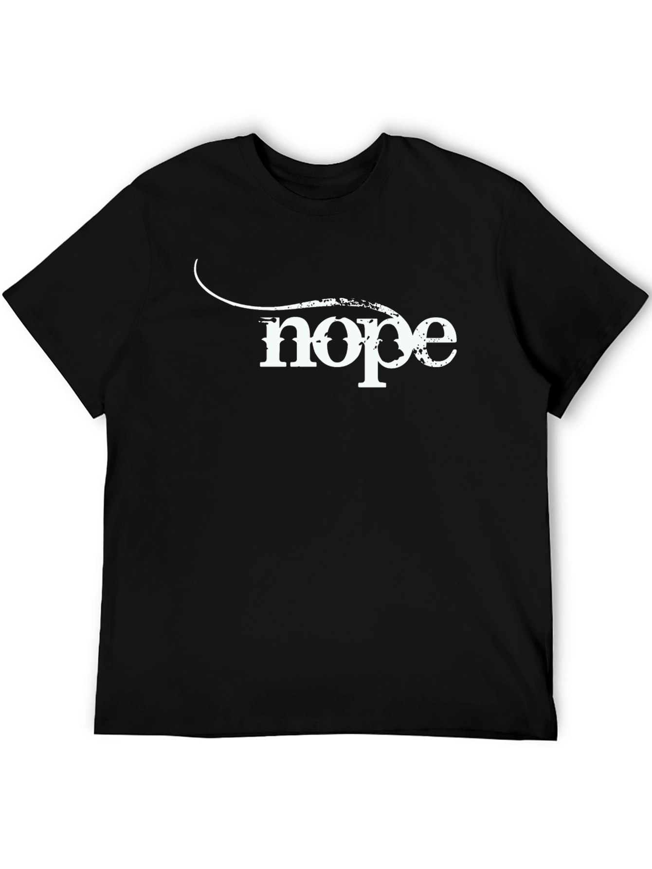 Nope Graphic Tee - Funny Sarcastic Mens T-Shirt