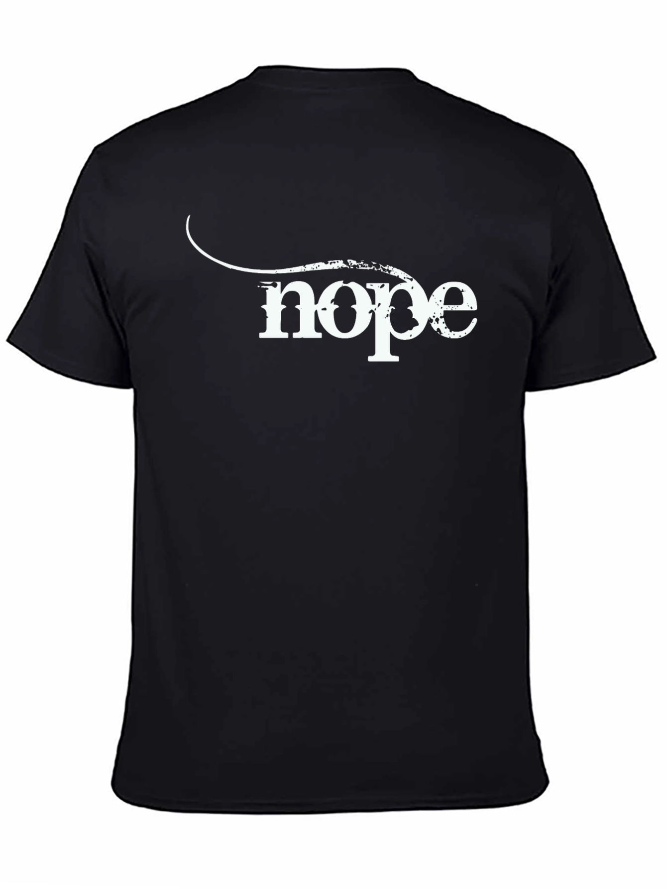 Nope Graphic Tee - Funny Sarcastic Mens T-Shirt