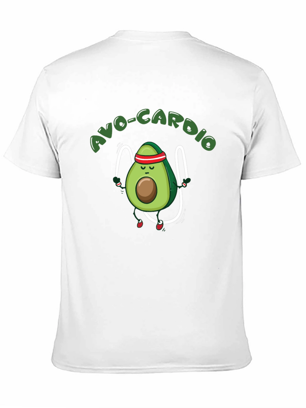 Avo-Cardio Avocado Workout Graphic Tee
