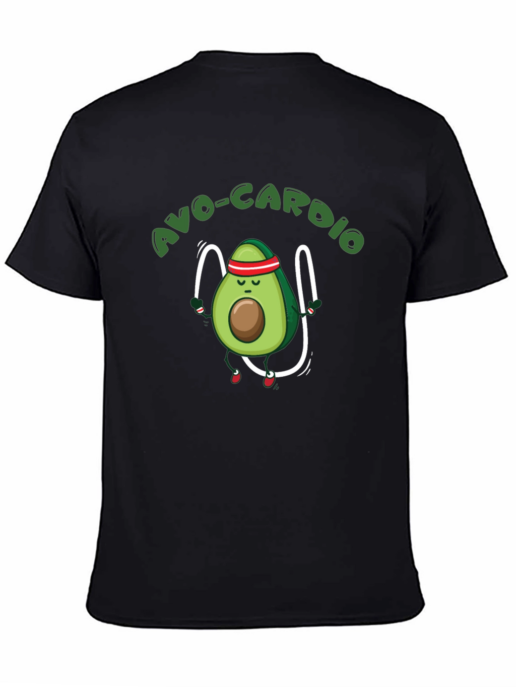 Avo-Cardio Avocado Workout Graphic Tee