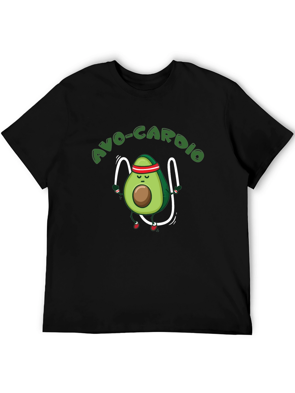 Avo-Cardio Avocado Workout Graphic Tee