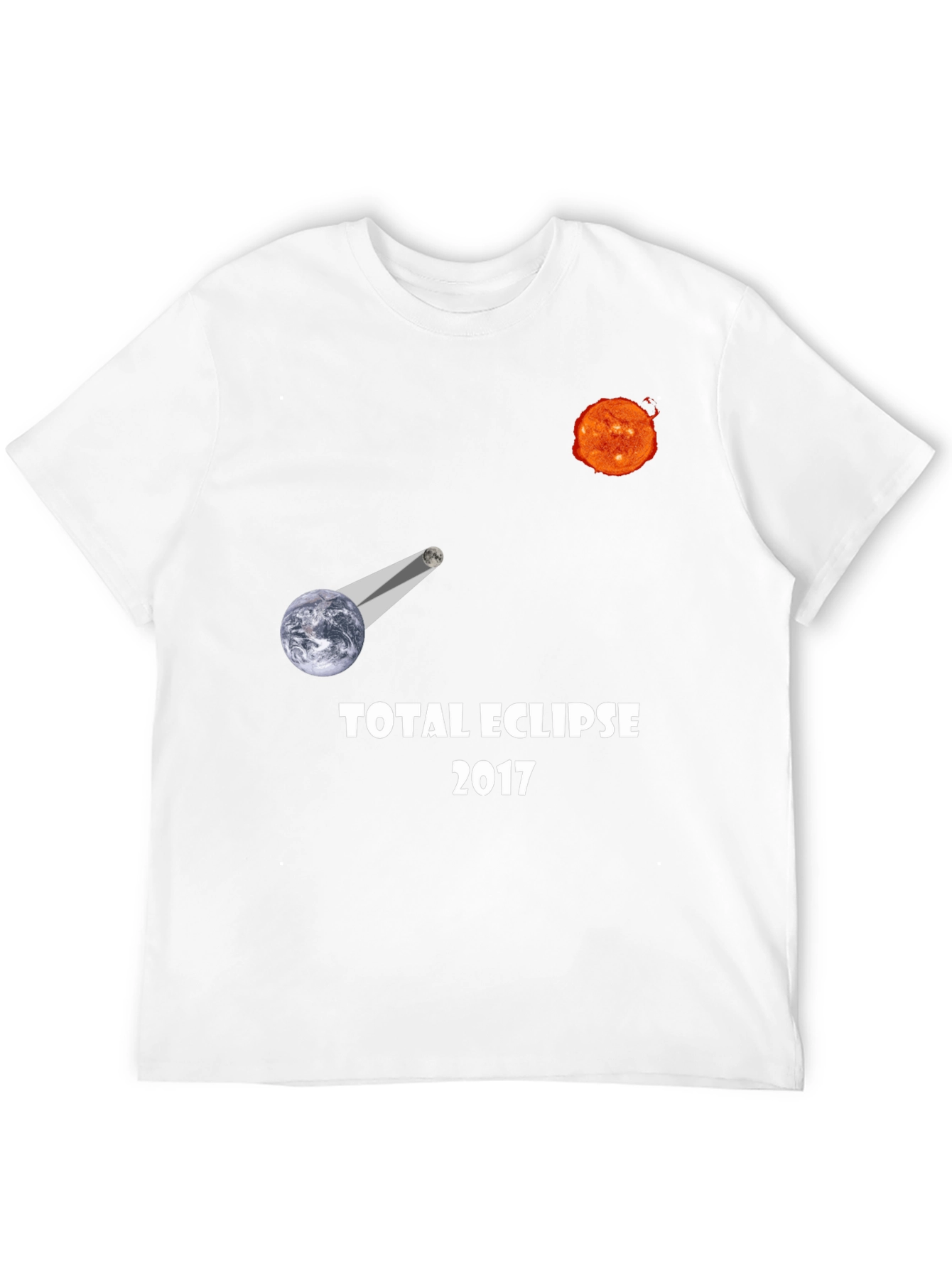 Total Eclipse 2017 Black T-Shirt
