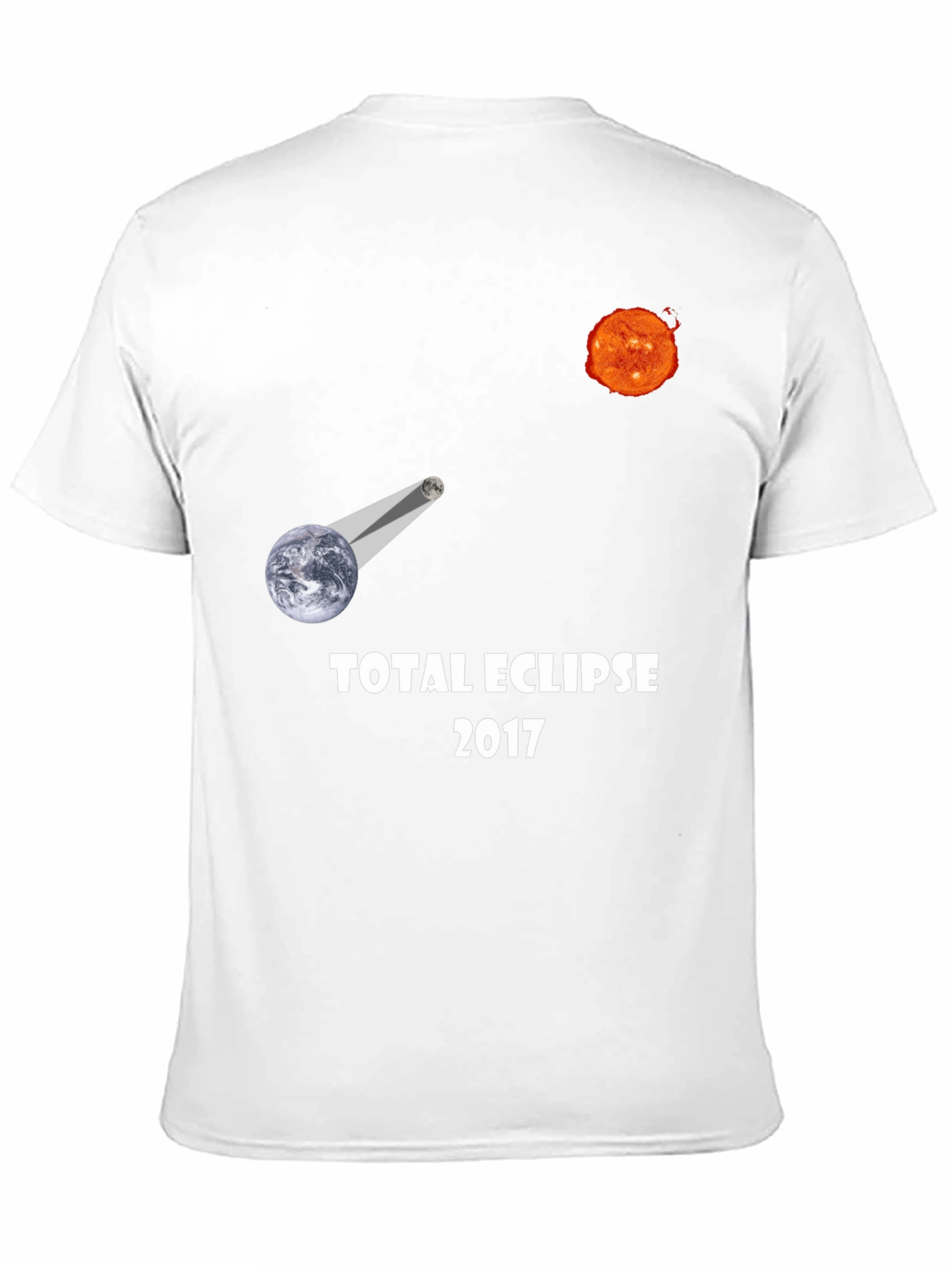 Total Eclipse 2017 Black T-Shirt