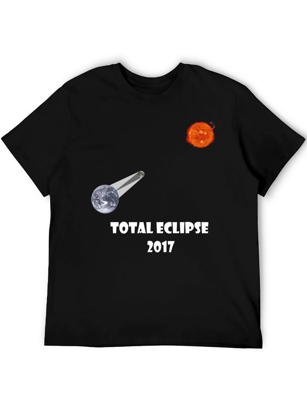 Total Eclipse 2017 Black T-Shirt