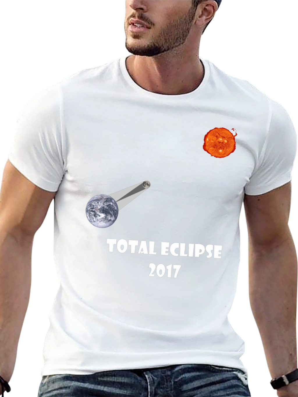 Total Eclipse 2017 Black T-Shirt
