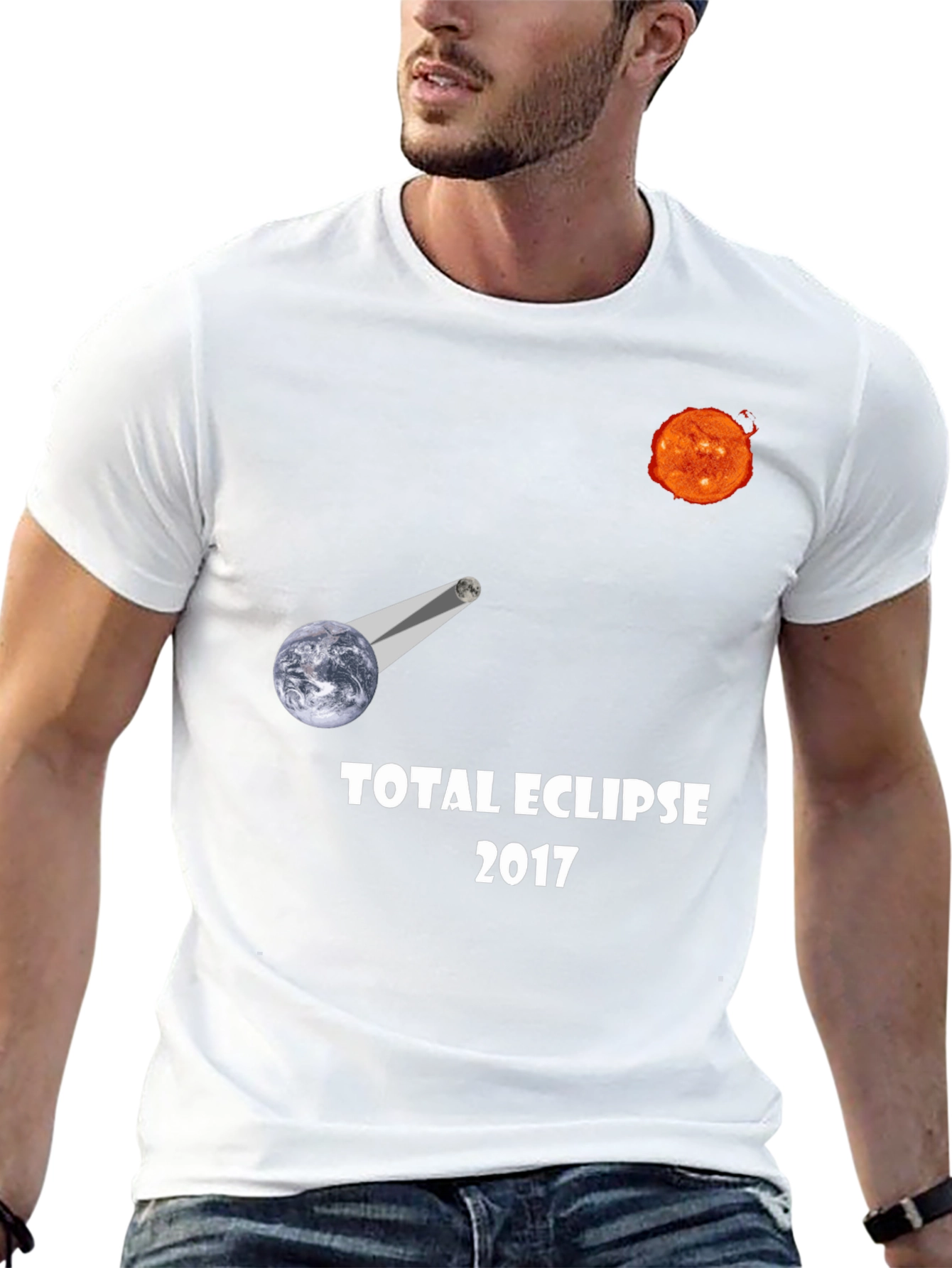 Total Eclipse 2017 Black T-Shirt