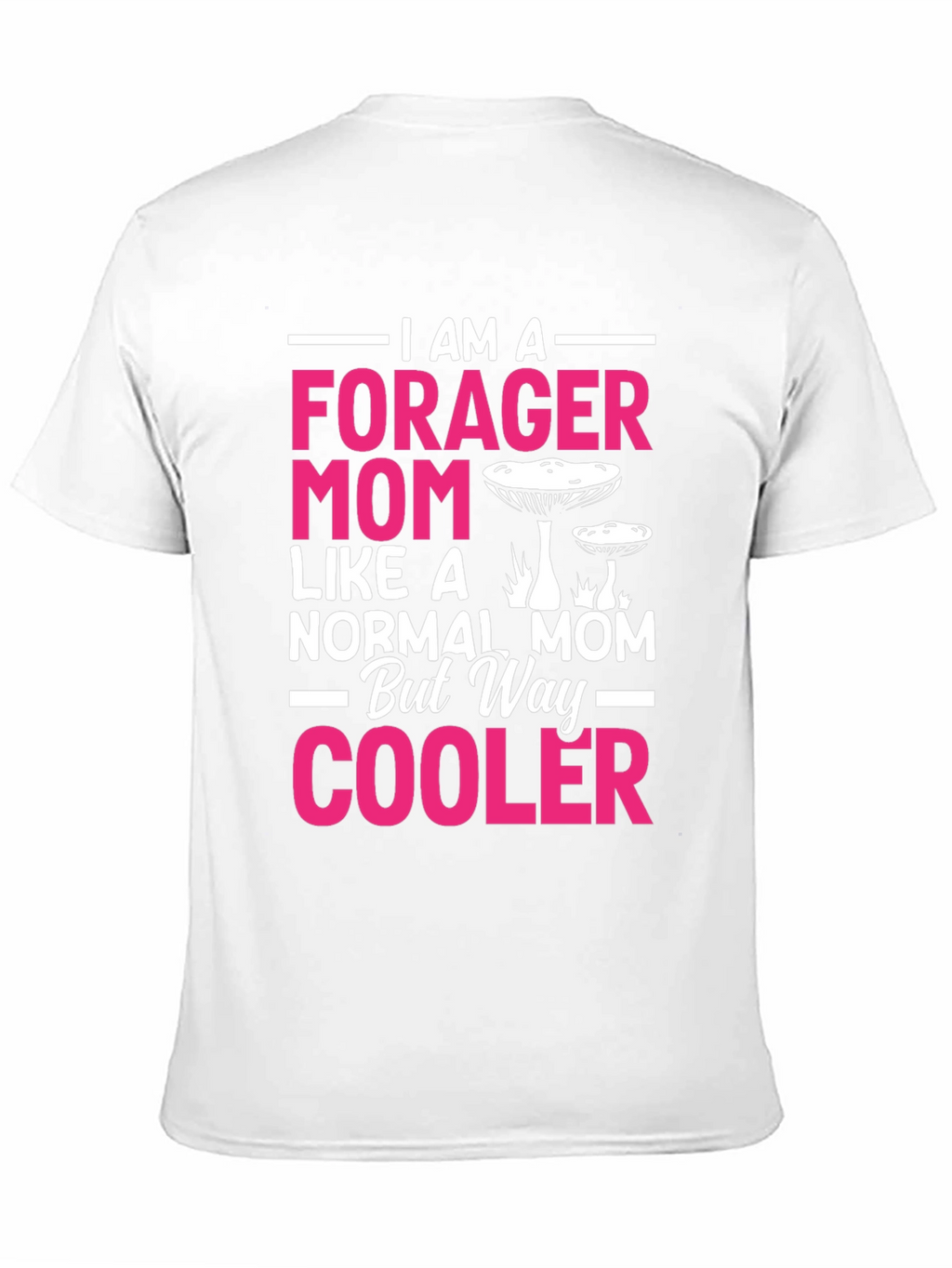 Forager Mom T-Shirt - Mushroom Graphic Tee