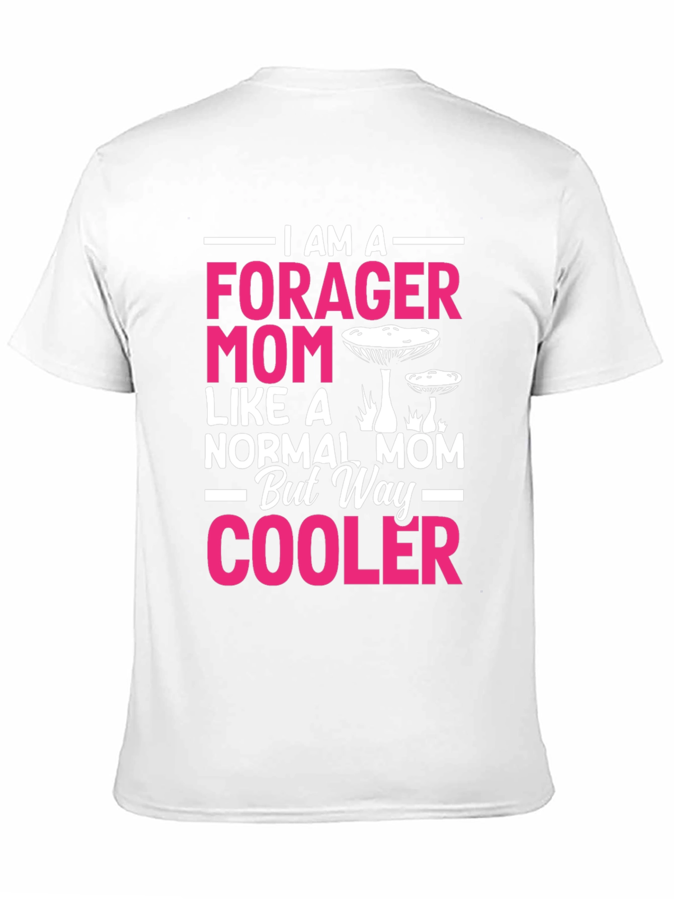 Forager Mom T-Shirt - Mushroom Graphic Tee