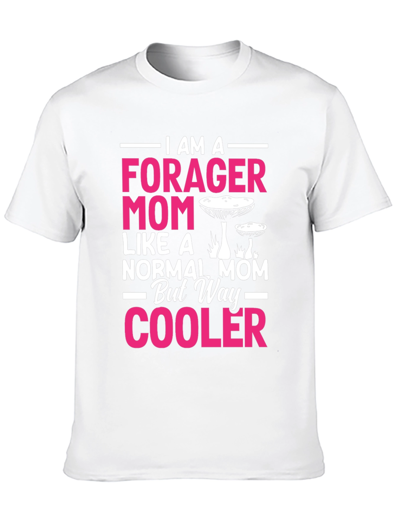 Forager Mom T-Shirt - Mushroom Graphic Tee