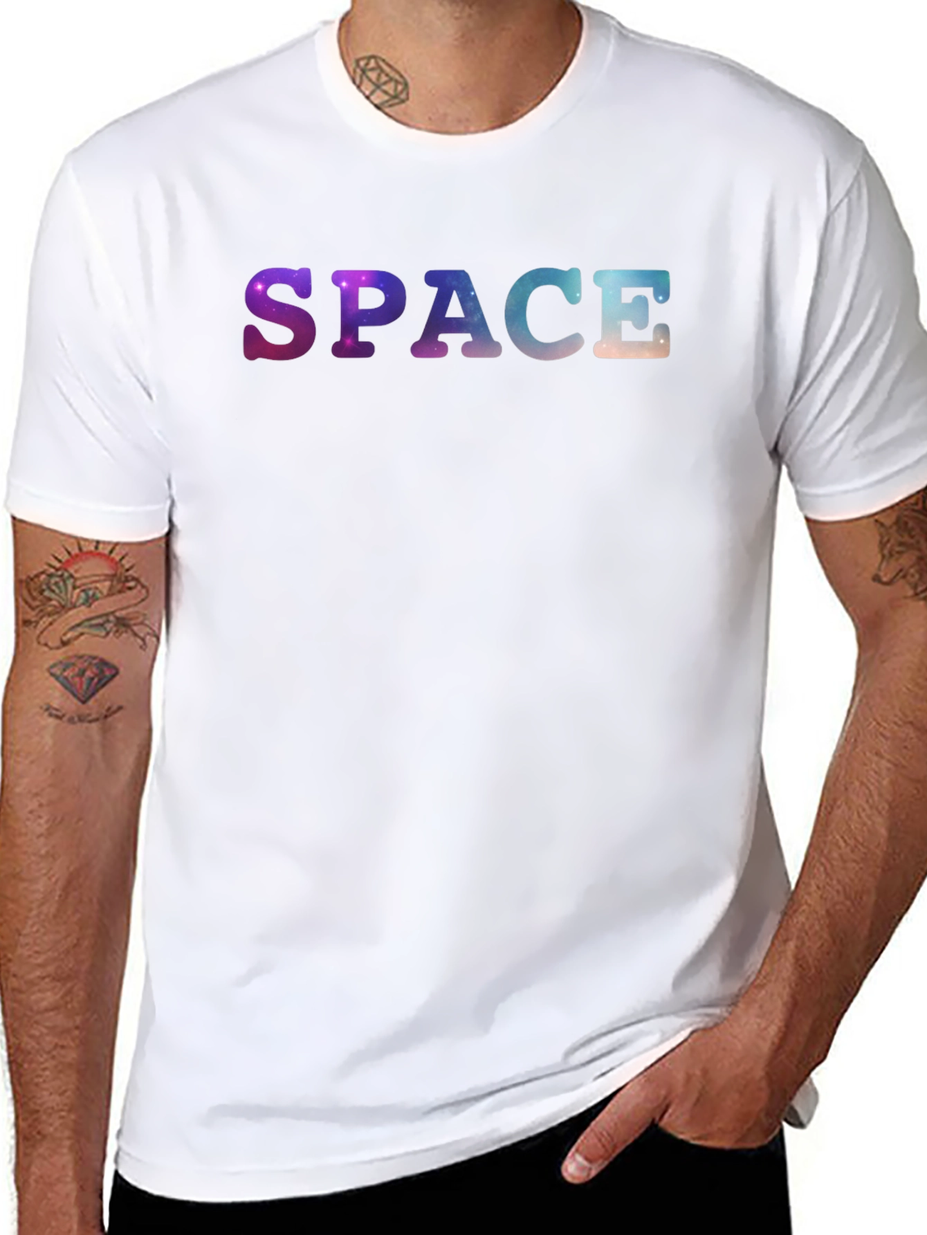 Space Galaxy T-Shirt - Stylish Outerwear