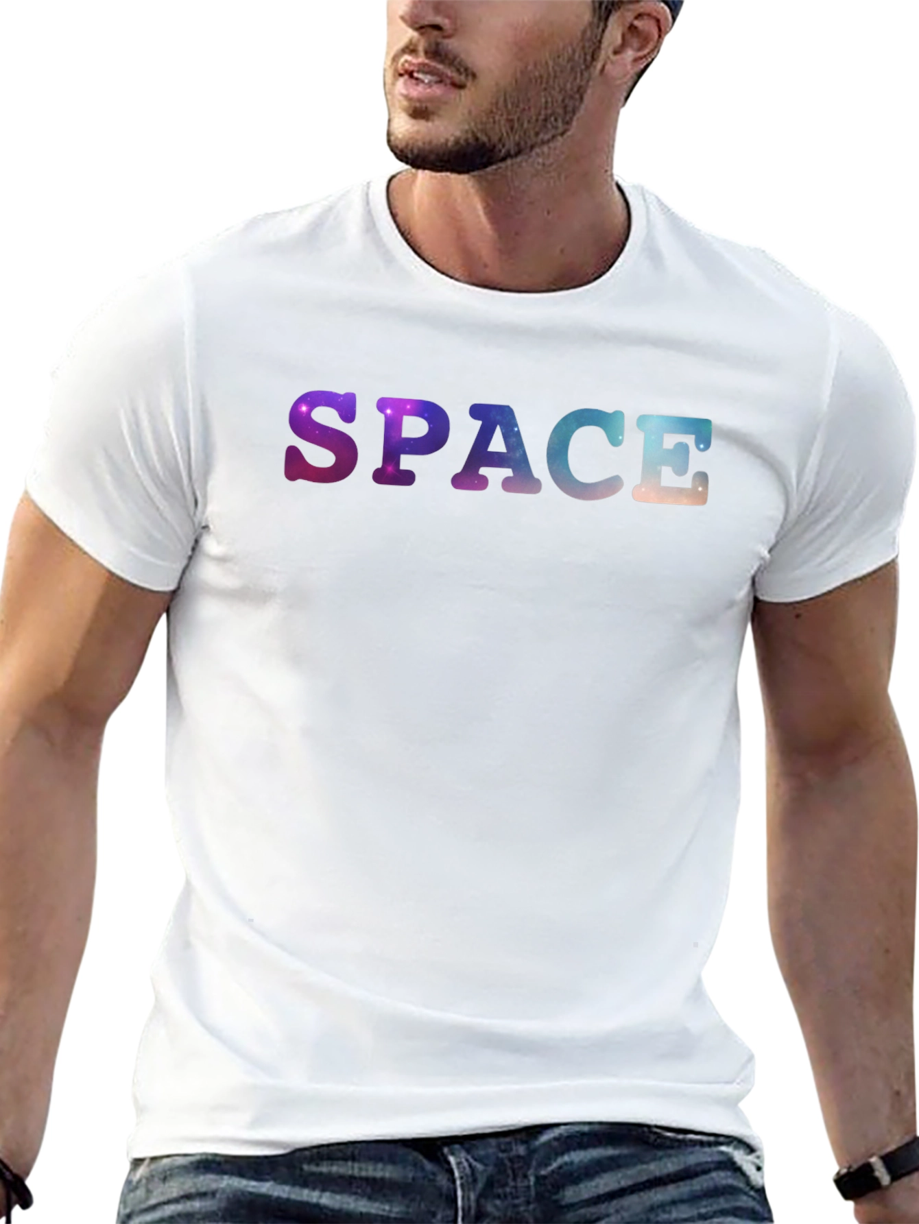 Space Galaxy T-Shirt - Stylish Outerwear