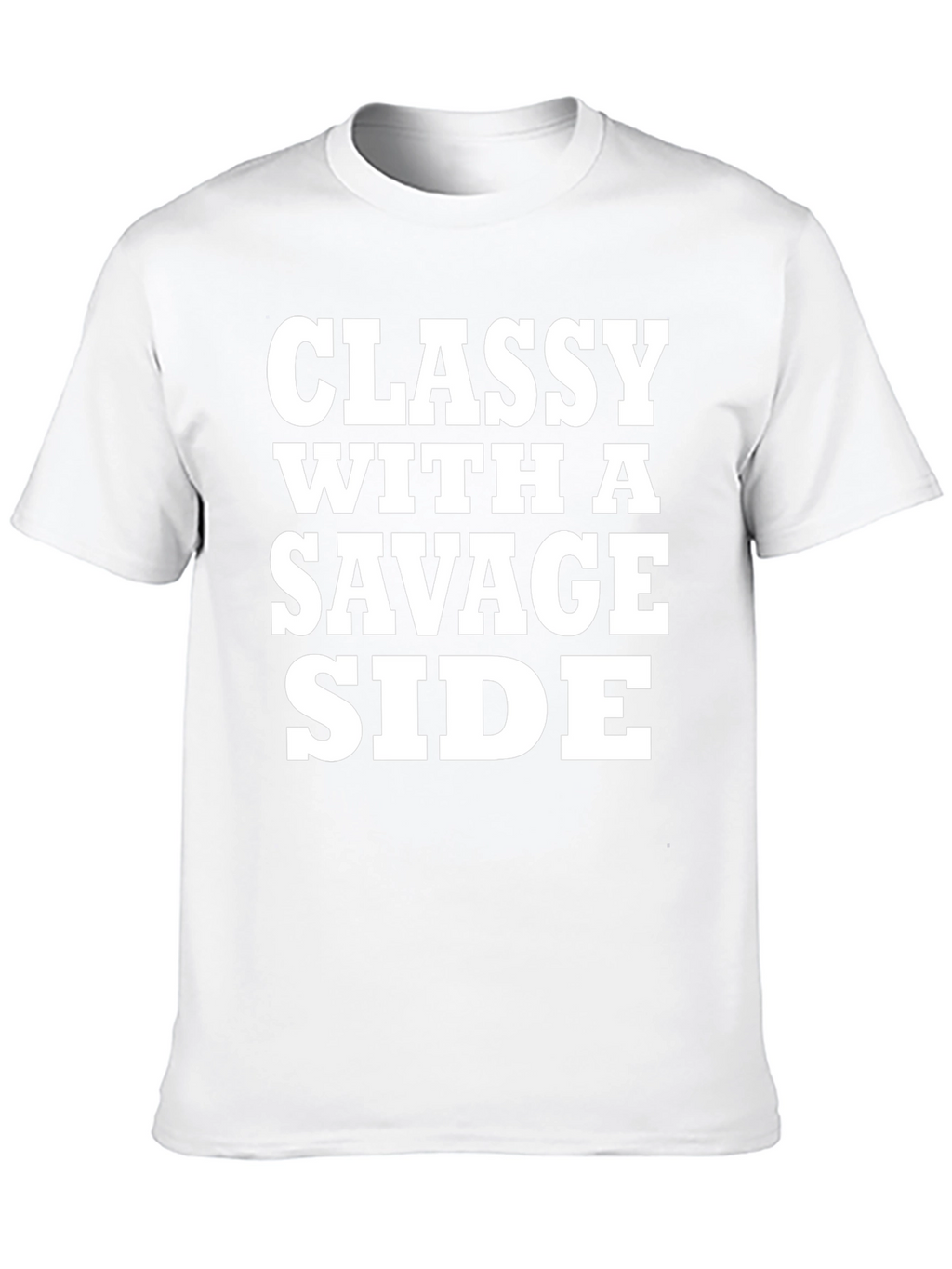 Classy With A Savage Side Black T-Shirt