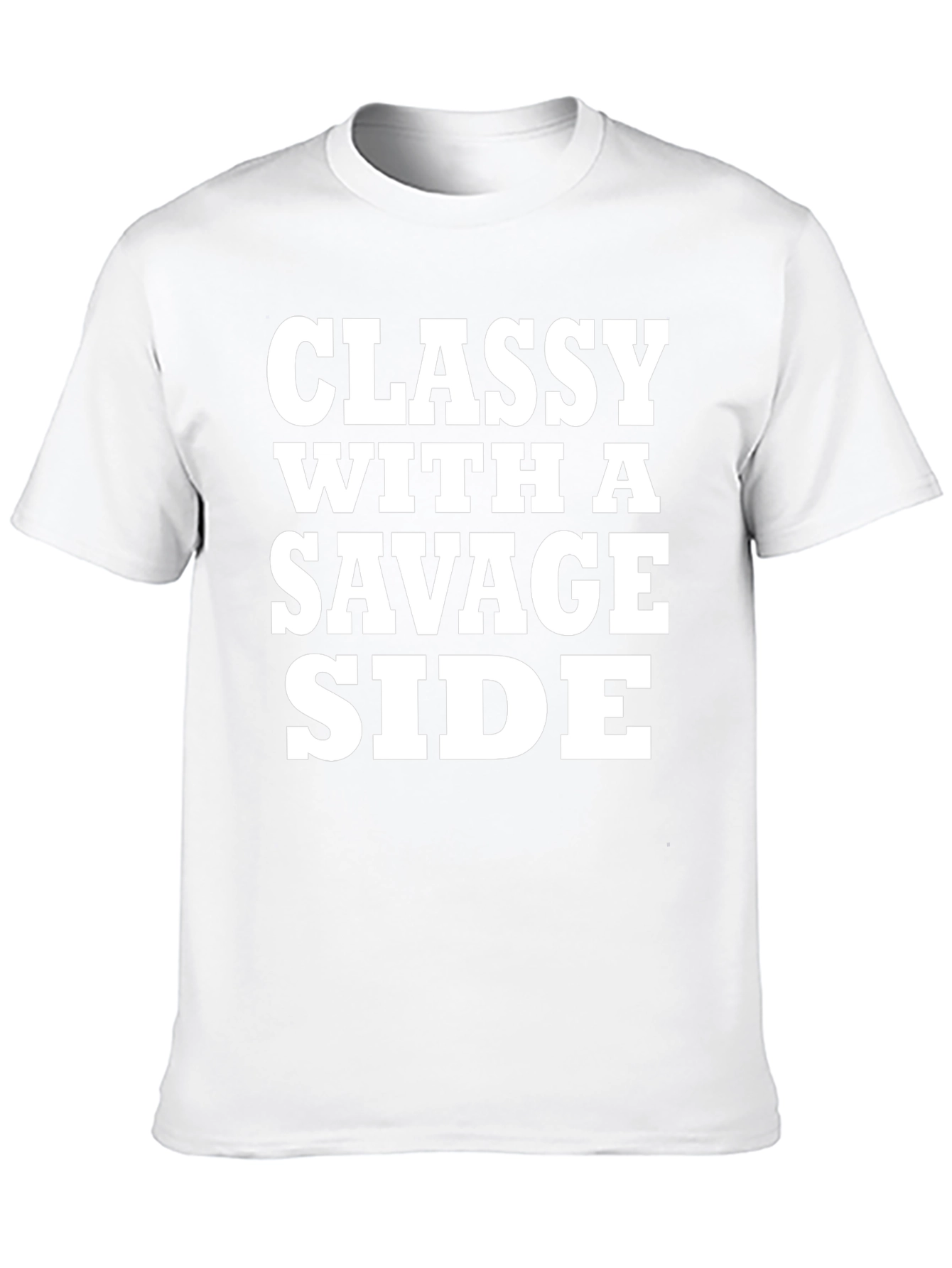 Classy With A Savage Side Black T-Shirt