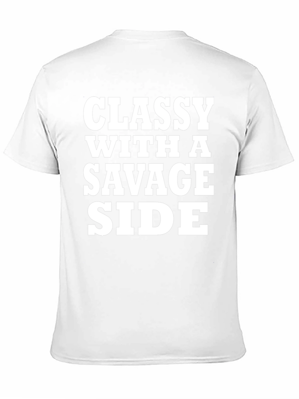 Classy With A Savage Side Black T-Shirt