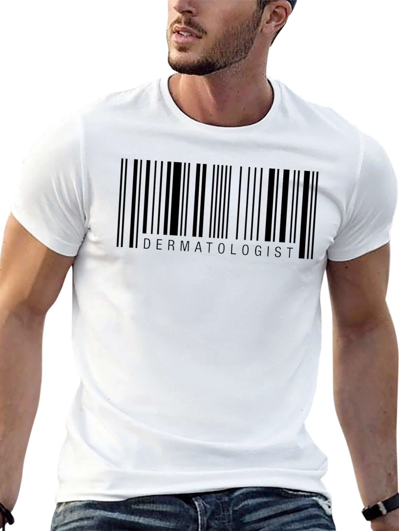 Dermatologist Barcode Graphic T-Shirt