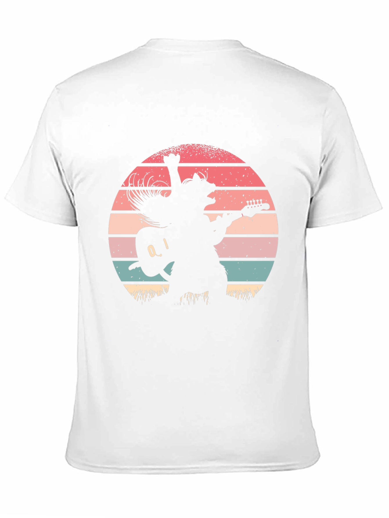 Retro Cat Rocker T-Shirt