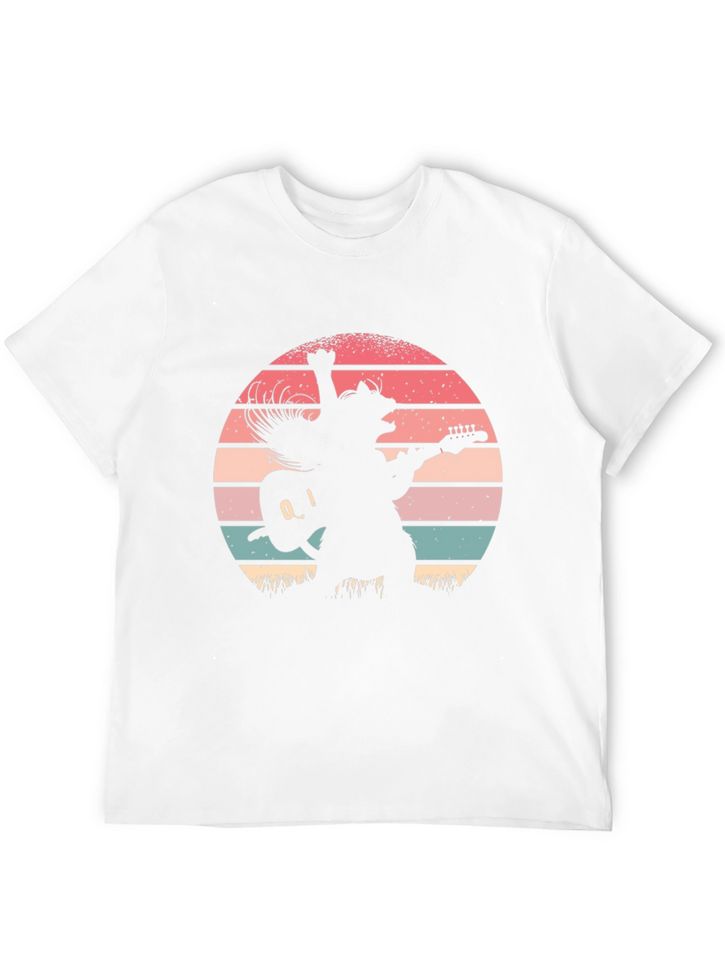 Retro Cat Rocker T-Shirt