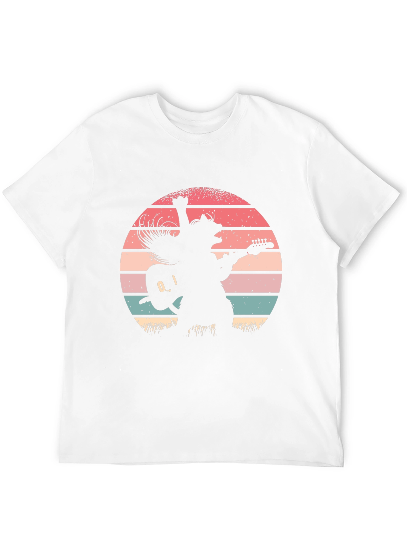 Retro Cat Rocker T-Shirt