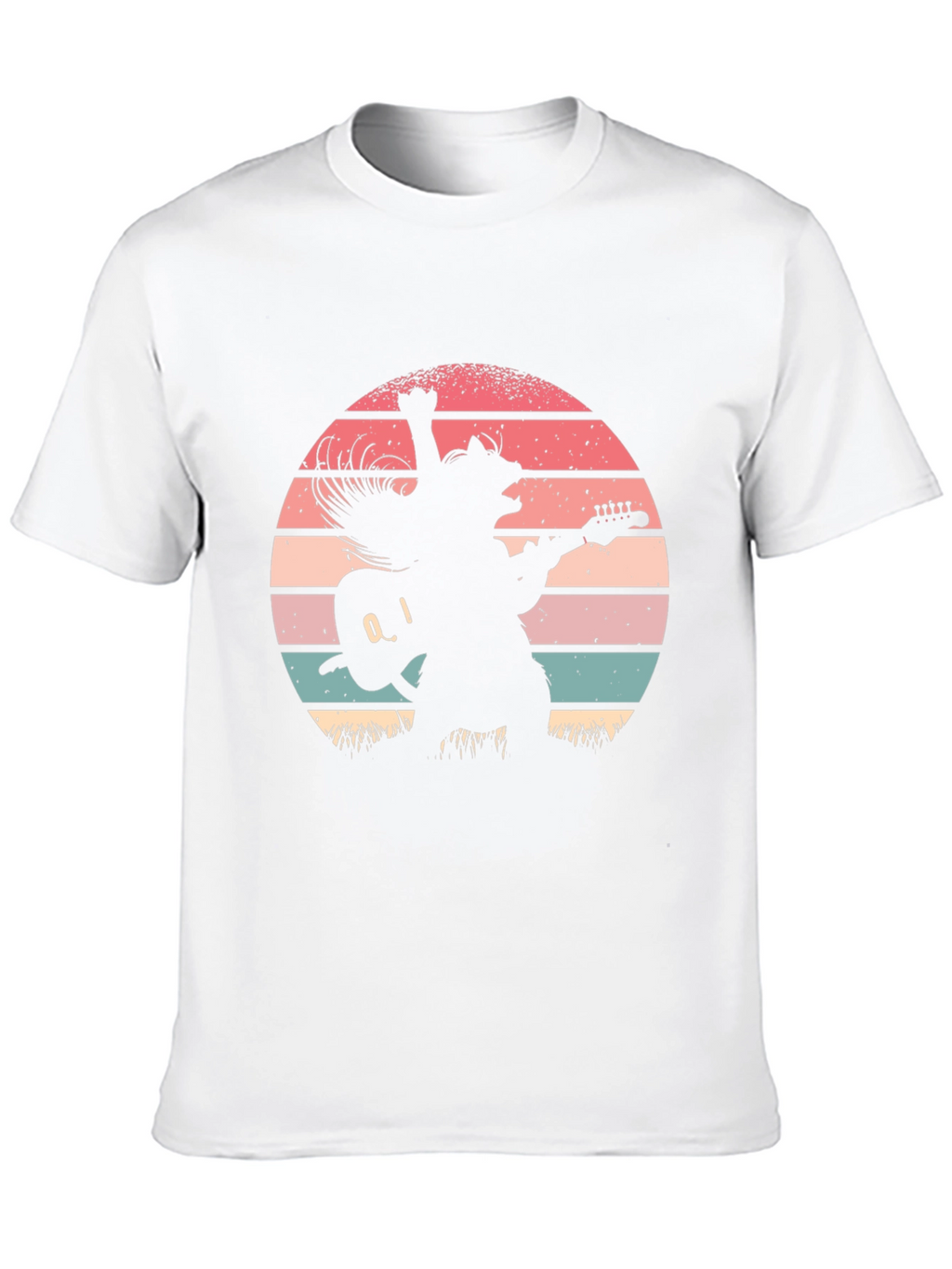 Retro Cat Rocker T-Shirt