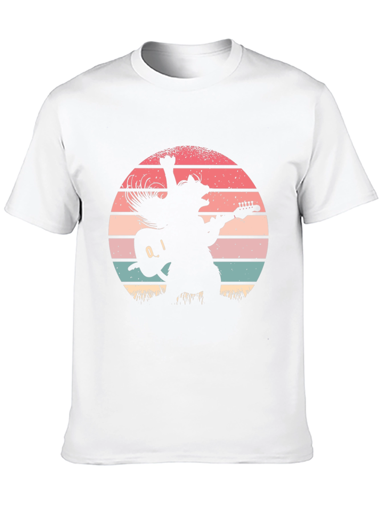 Retro Cat Rocker T-Shirt