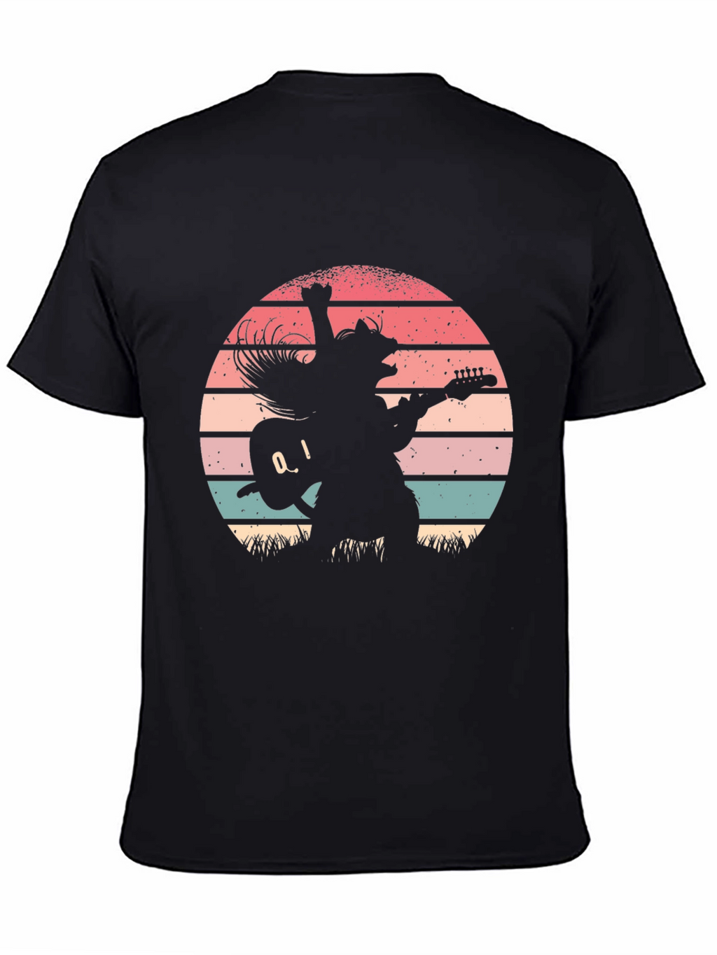 Retro Cat Rocker T-Shirt