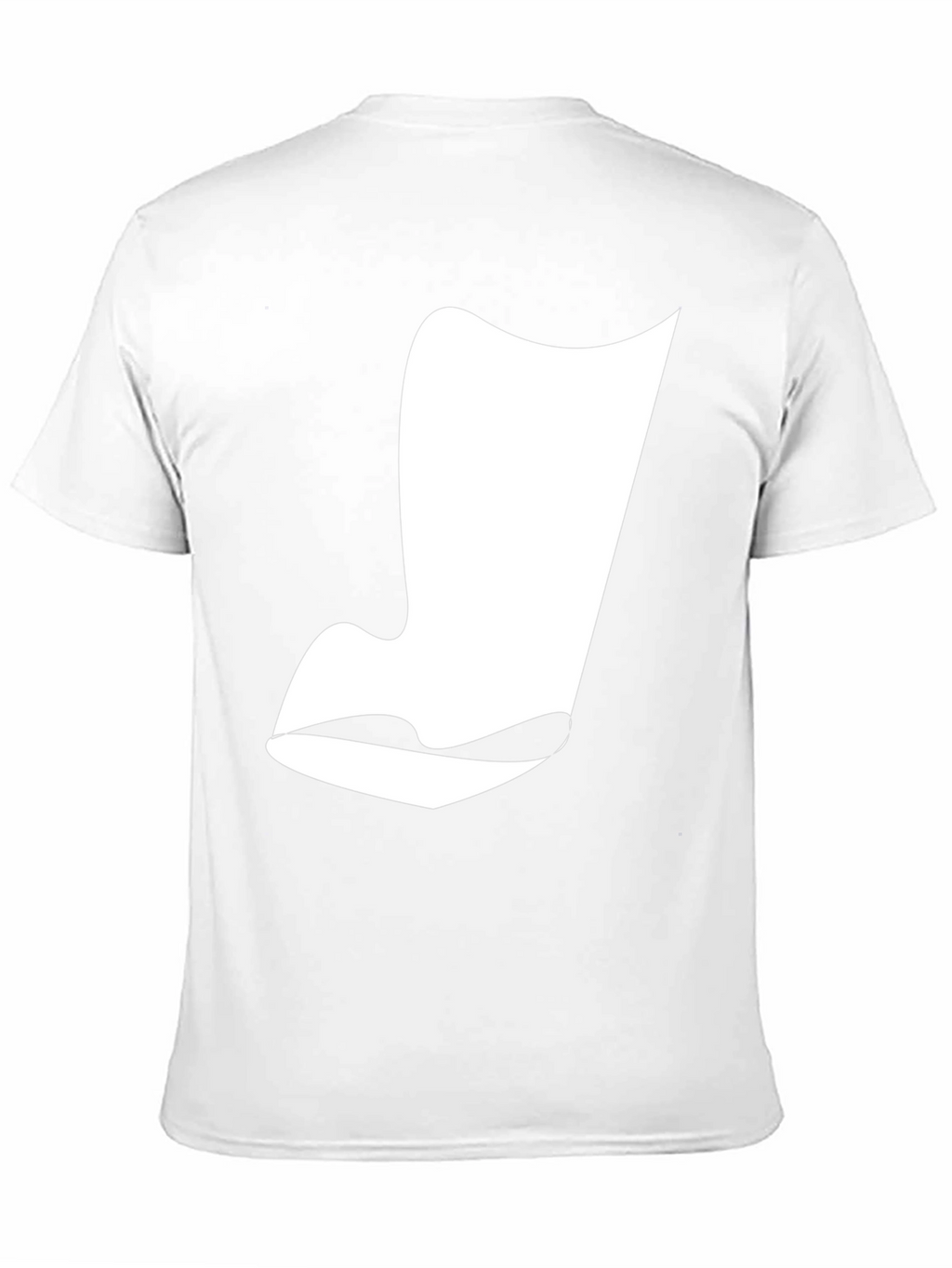 Abstract Face Graphic Tee - Modern Black T-Shirt