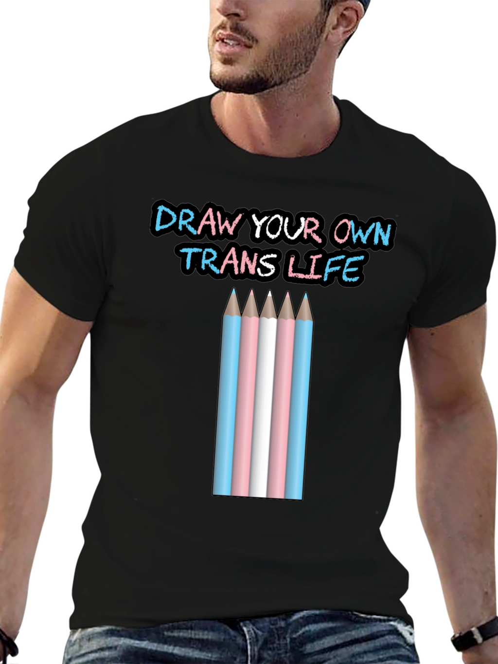 Draw Your Own Trans Life T-Shirt