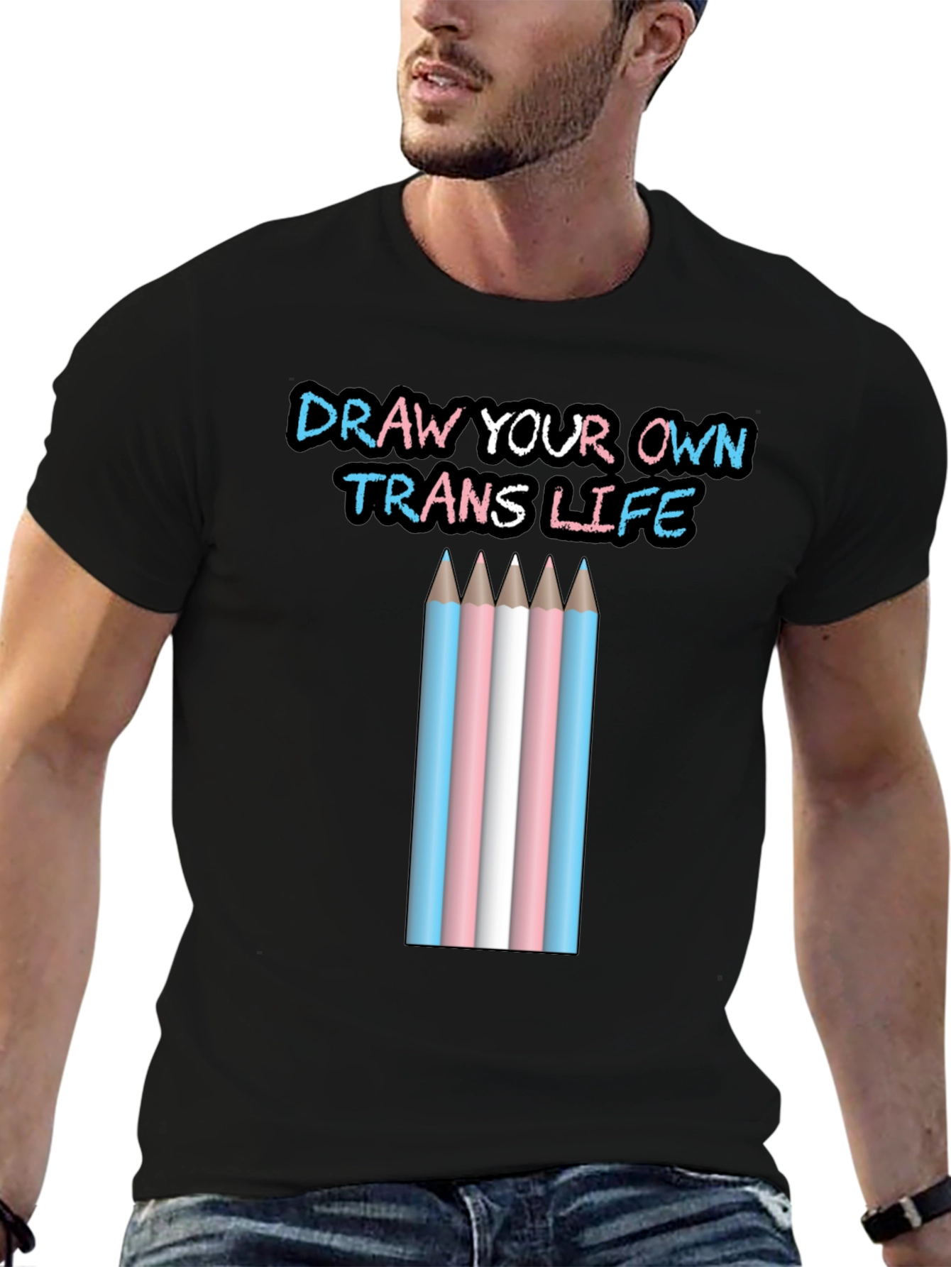 Draw Your Own Trans Life T-Shirt