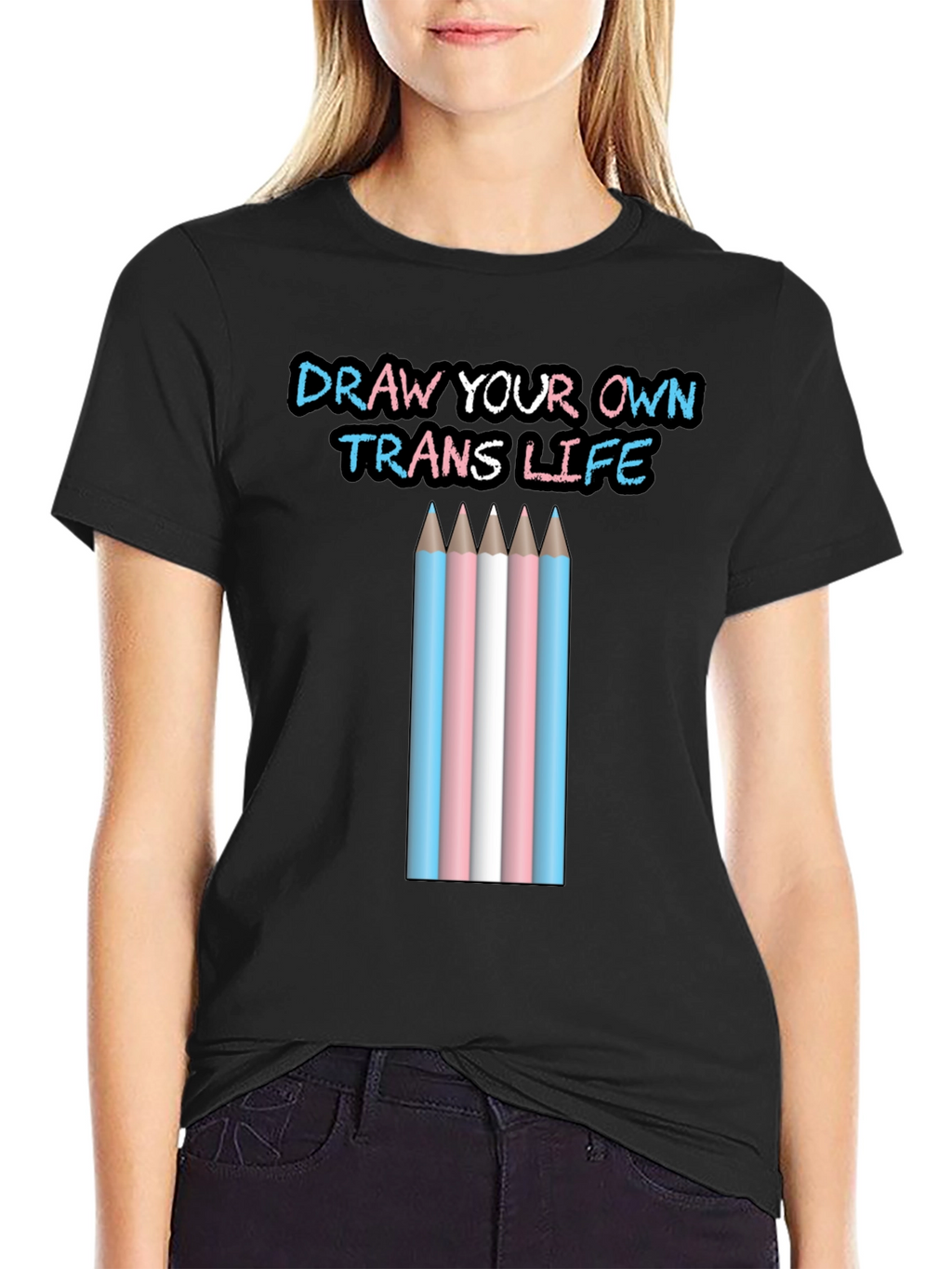 Draw Your Own Trans Life T-Shirt