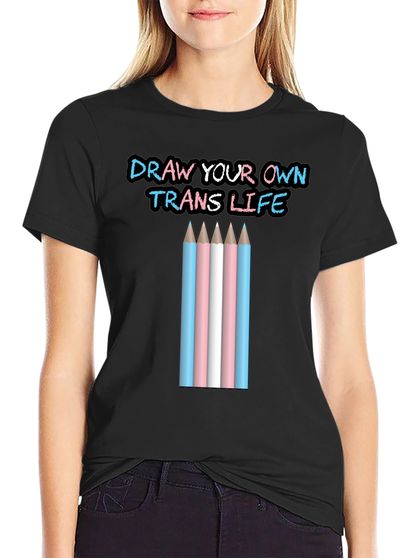 Draw Your Own Trans Life T-Shirt