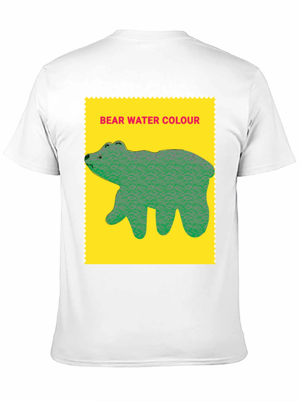 Bear Water Colour T-shirt