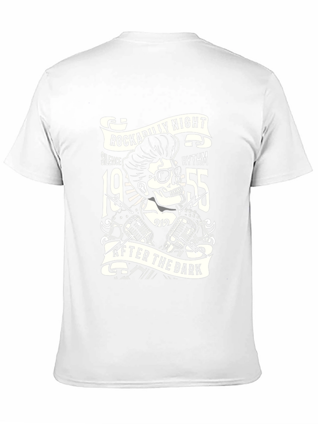 Rockabilly Night Black Graphic Tee