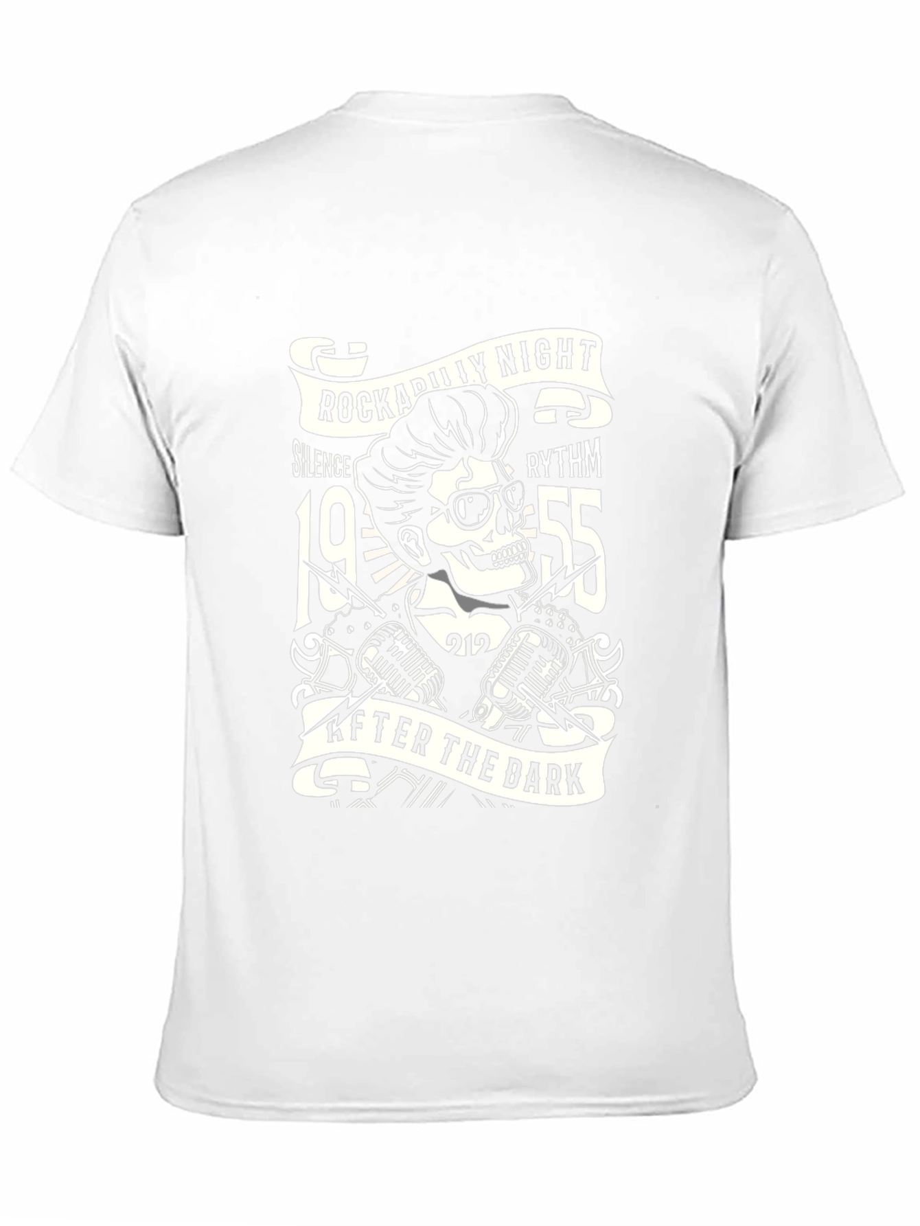 Rockabilly Night Black Graphic Tee