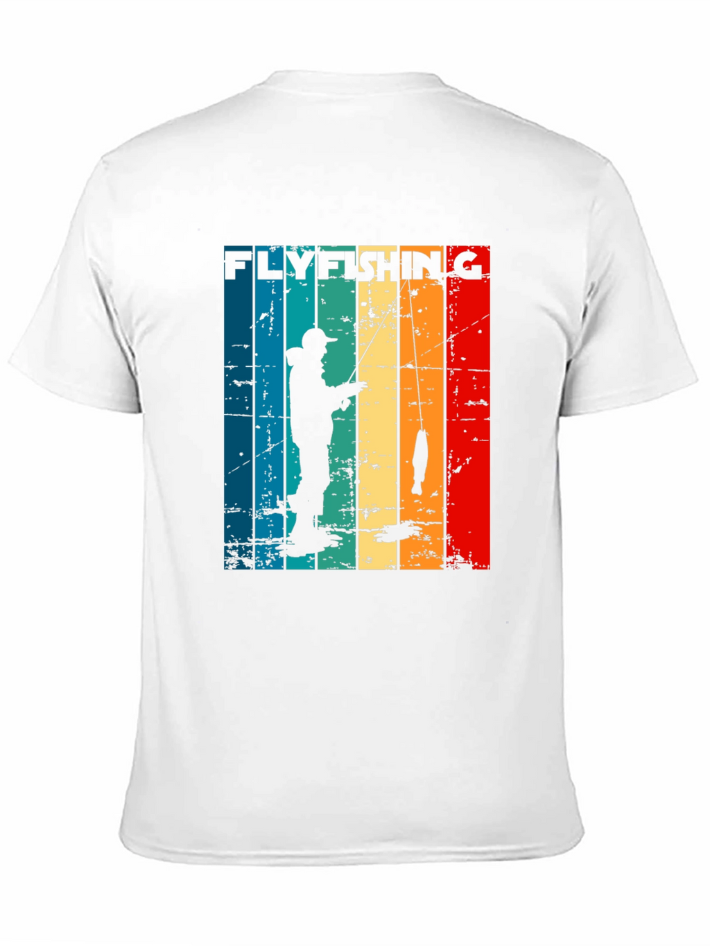 Fly Fishing Retro Graphic T-Shirt