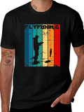 Fly Fishing Retro Graphic T-Shirt
