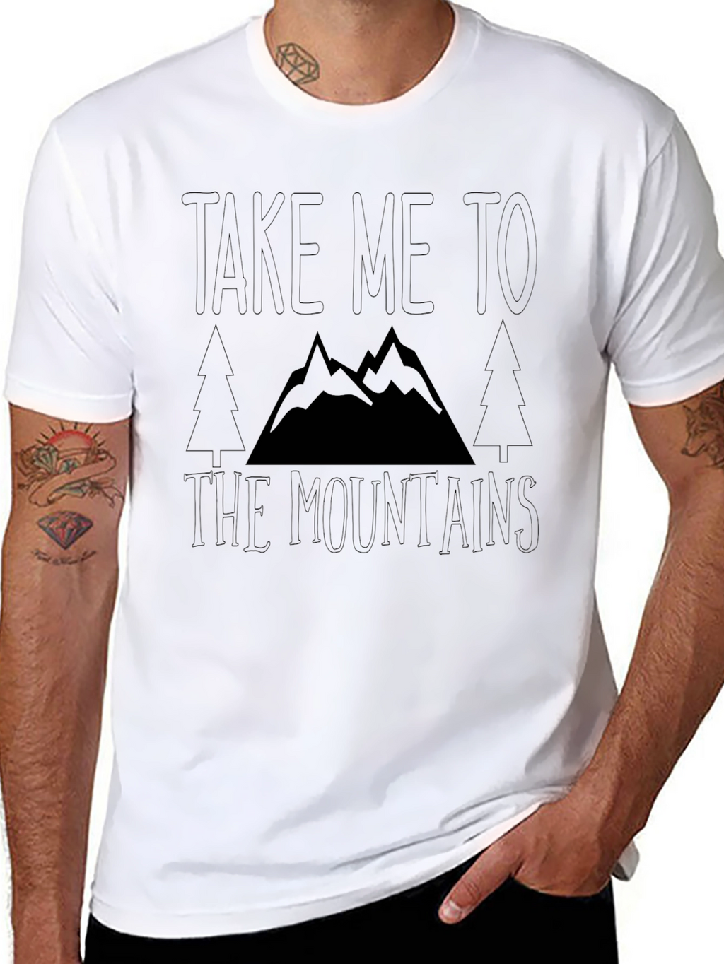 Take Me To The Mountains Graphic Tee