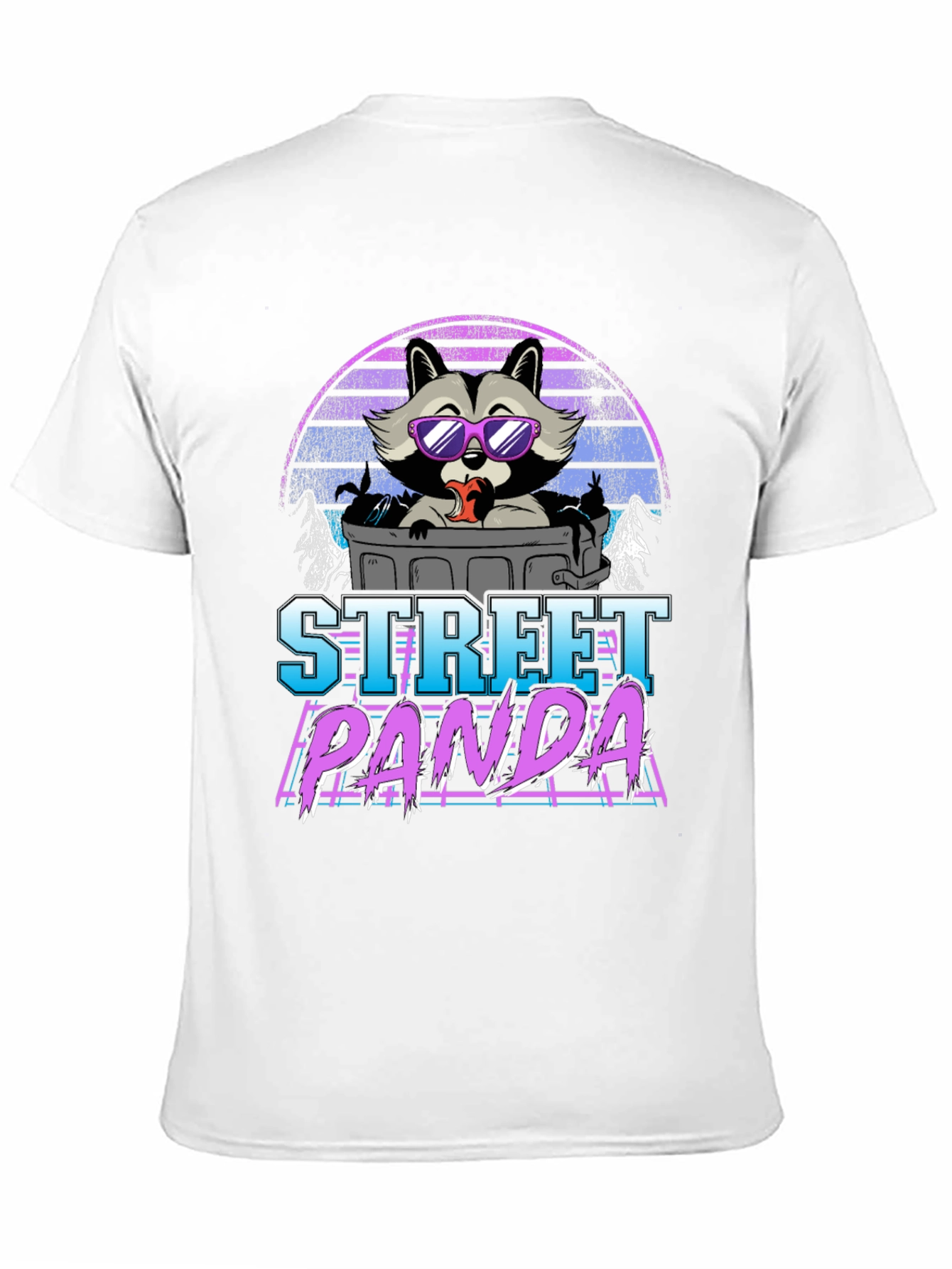 Street Panda Graphic T-Shirt - Retro Style