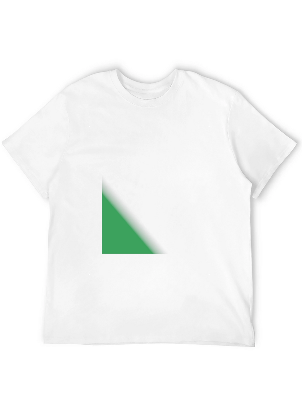 Modern Black T-Shirt with Geometric Design